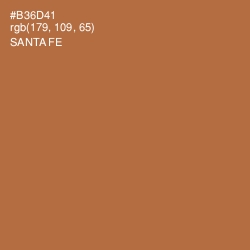 #B36D41 - Santa Fe Color Image